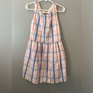 Carter's Plaid Sleeveless Dress - Blue, Pink & White - size 6